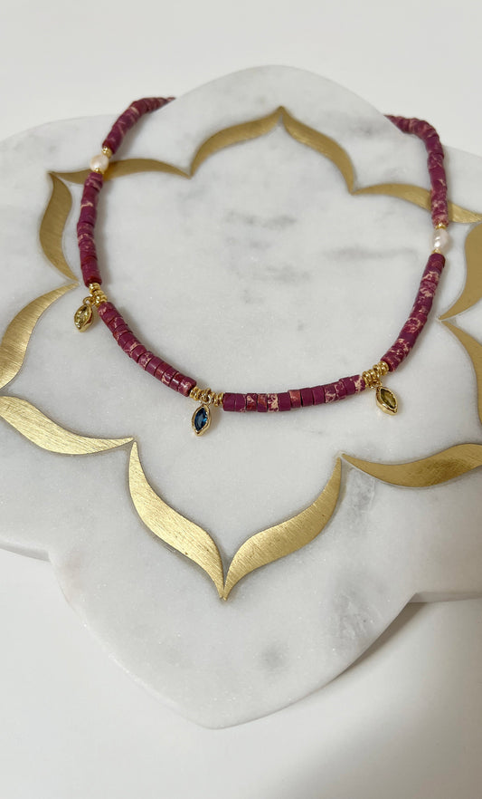 TUNIK : Heishi Ceres Necklace