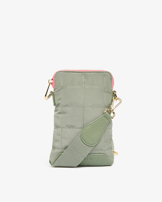 ELMS+KING : Baker Phone Bag - Sage