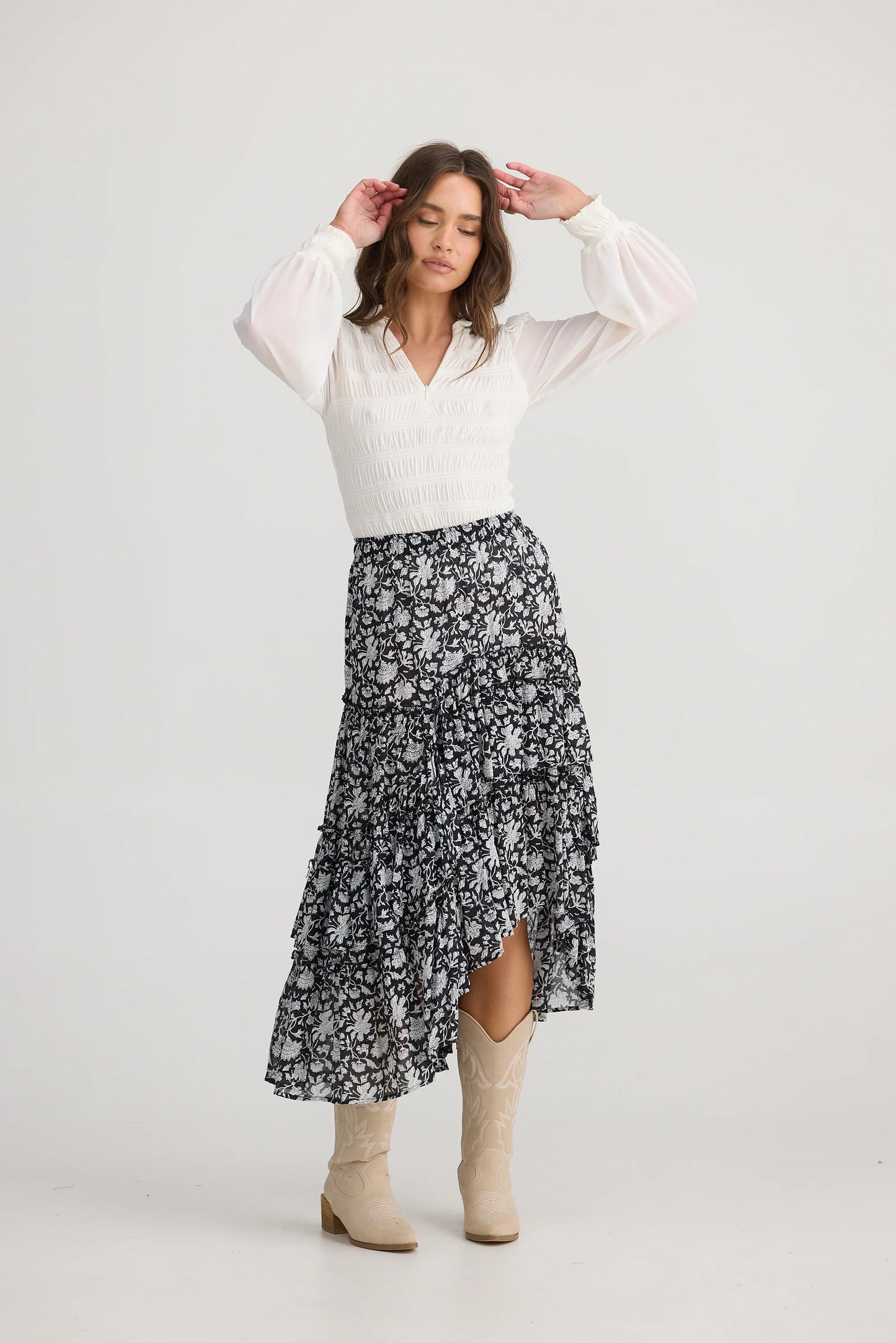 TALISMAN : Sassy Skirt - Black Moon River