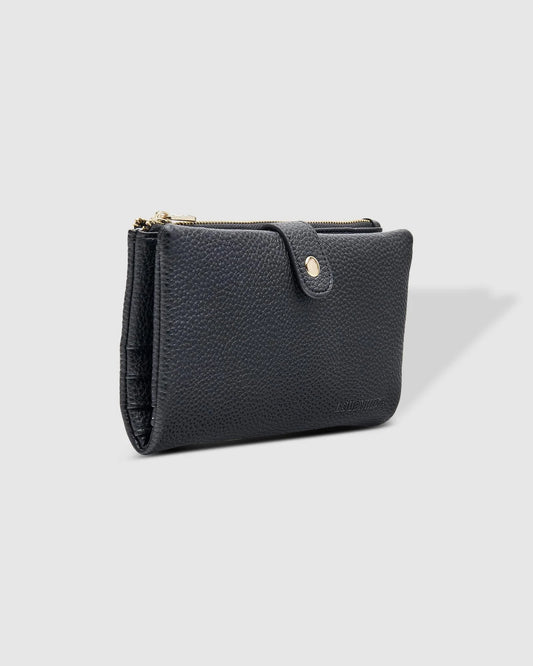 LOUENHIDE. : Stella Wallet - Black