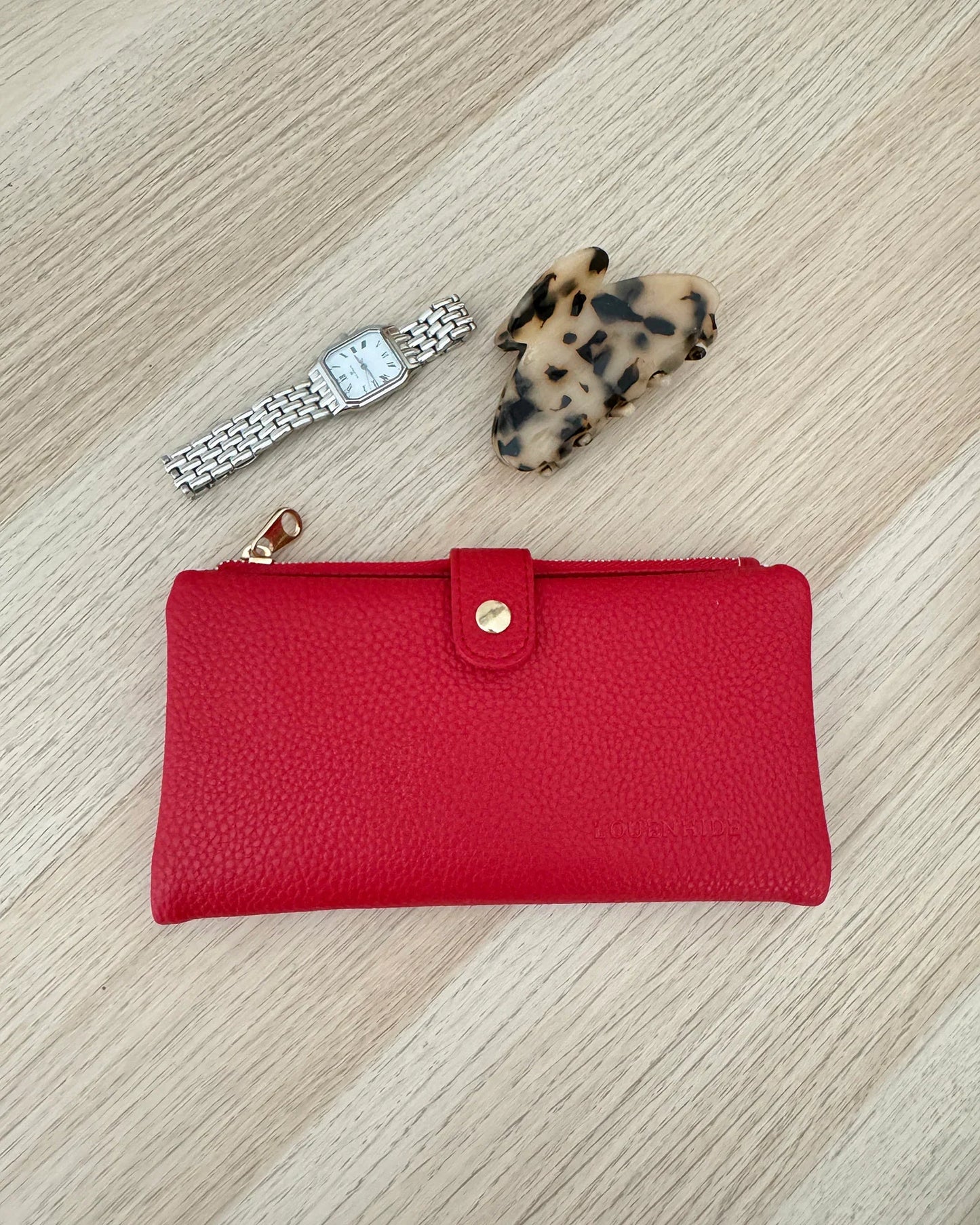 LOUENHIDE. : Stella Wallet - Red