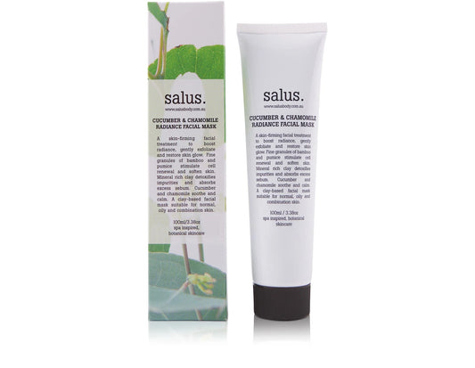 SALUS : Cucumber & Chamomile Radiance Facial Mask - 100ml