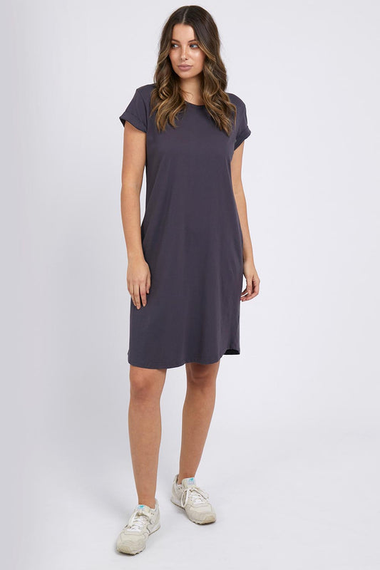 FOXWOOD : Manly Tee Dress - Coal