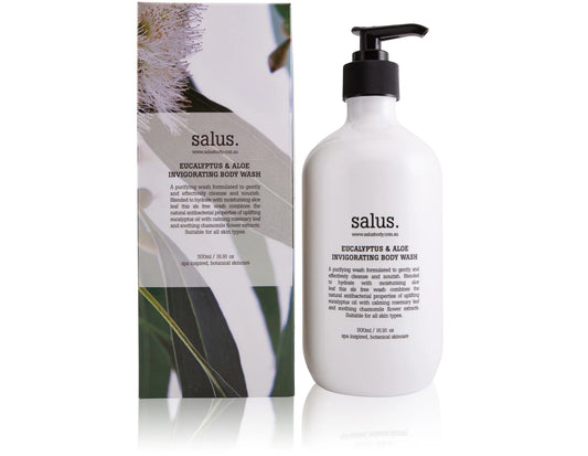 SALUS : Eucalyptus & Aloe Invigorating Body Wash - 500ml