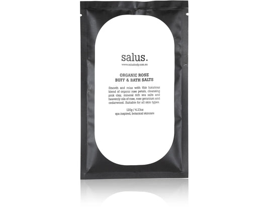 SALUS : Organic Rose Buff & Bath Salts