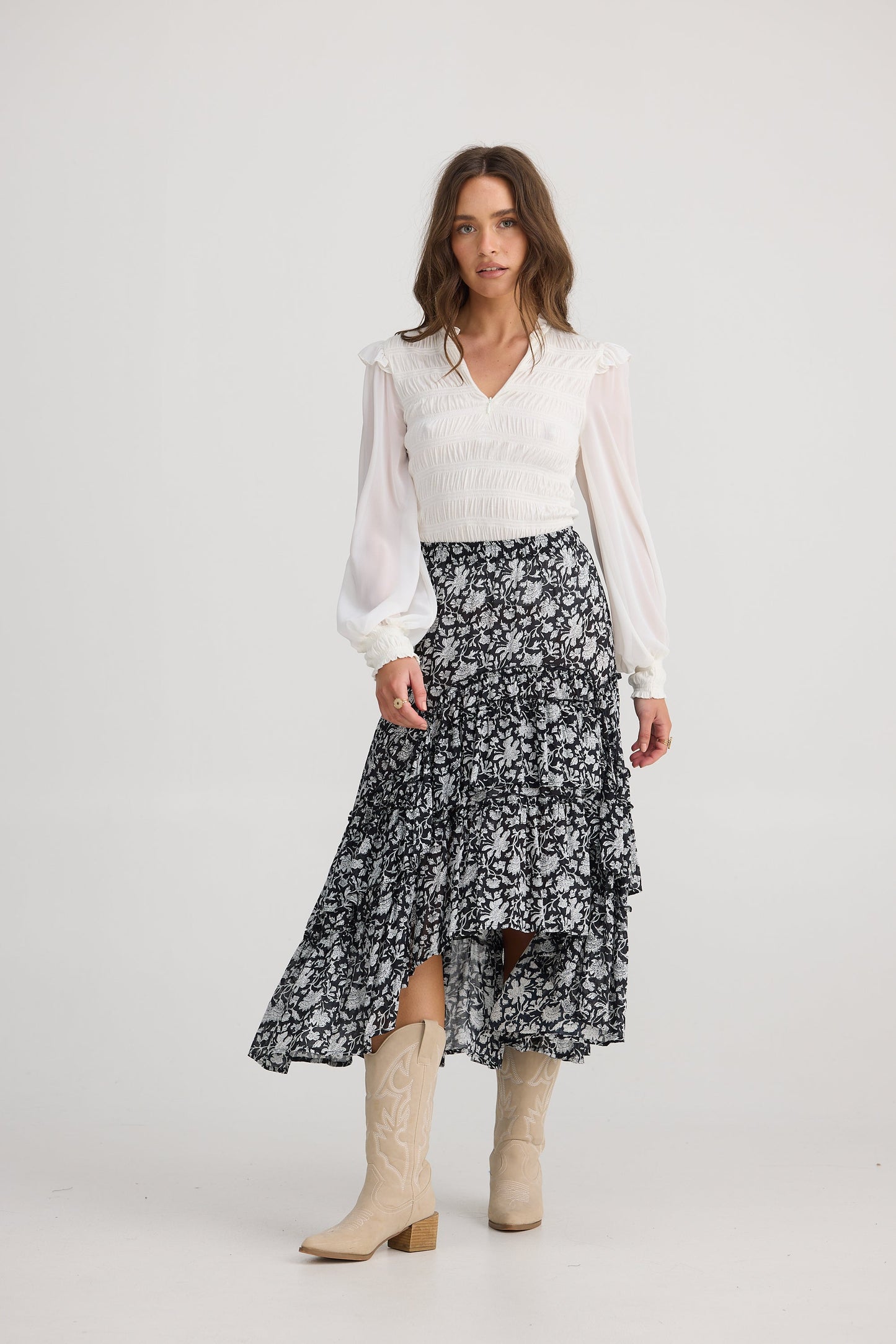 TALISMAN : Sassy Skirt - Black Moon River