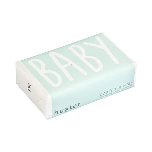 HUXTER : Baby - Pastel Green Wrapped - Goat’s Milk Soap