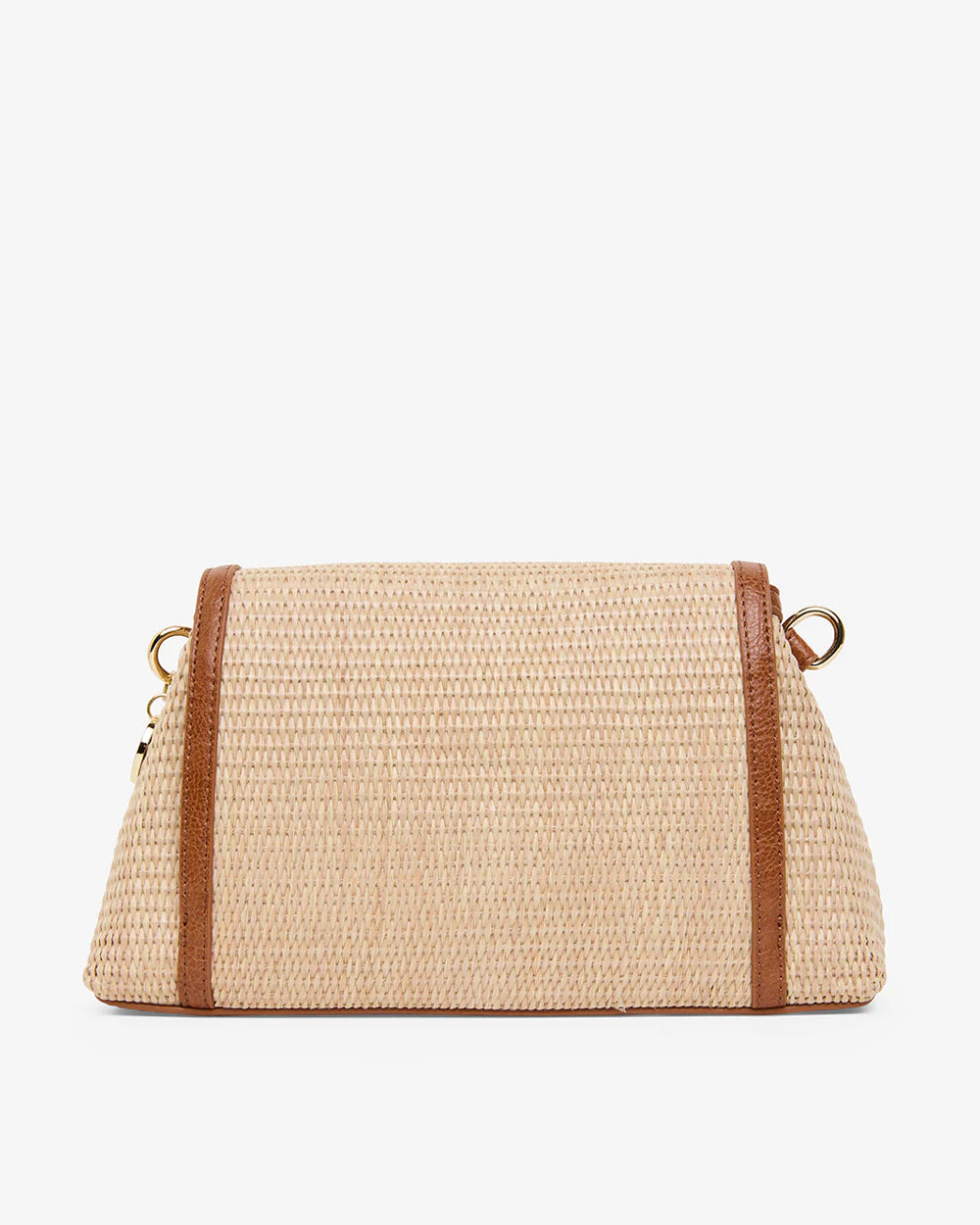 ELMS+KING : Lugano Crossbody Bag - Tan Weave