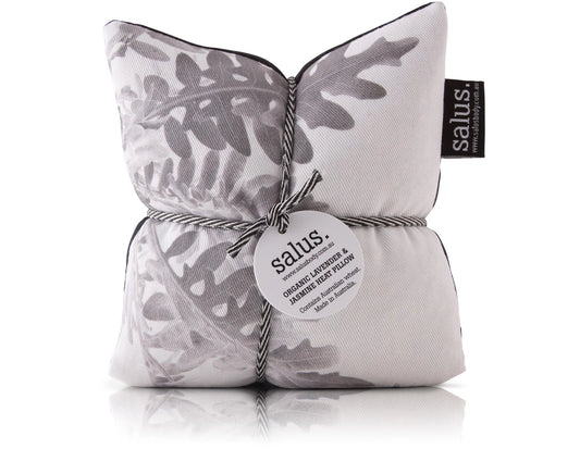 SALUS : Grey Botanical Lavender & Jasmine Heat Pillow