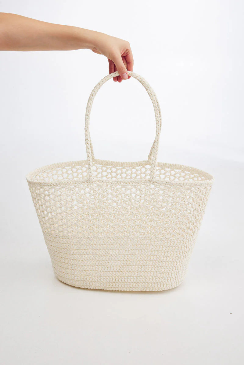 HOLIDAY LIFE : Augusta Basket - Off White