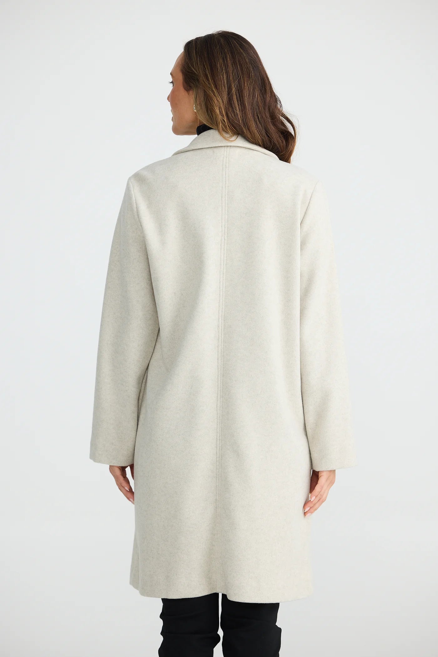 BRAVE & TRUE : Bella Oat Marle - Coat