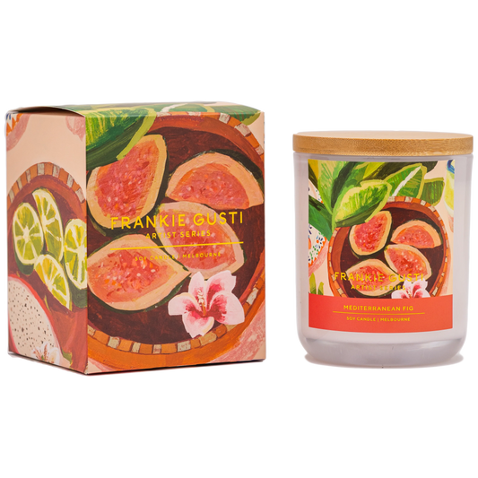 FRANKIE GUSTI : Soy Candle - Mediterranean Fig