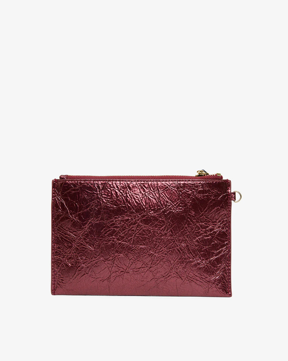 ELMS+KING : New York Coin Purse - Plum Crinkle