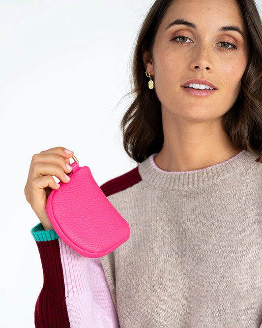 ELMS+KING : Camden Coin Purse - Fuchsia