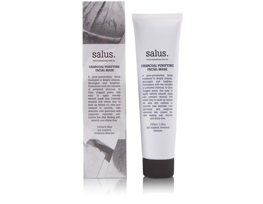 SALUS : Charcoal Purifying Facial Mask - 100ml