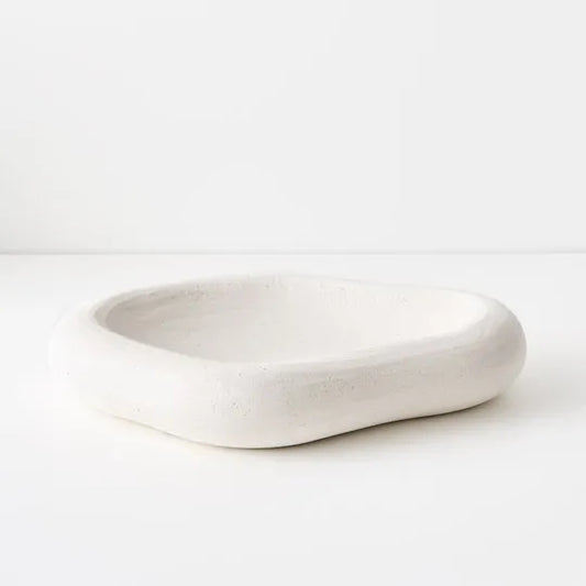 FLORAL INTERIORS : Bowl Fedila - White Chalk