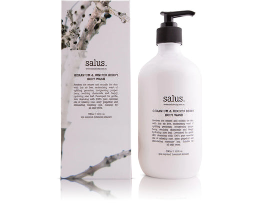 SALUS : Geranium & Juniper Berry 500ml - Body Wash