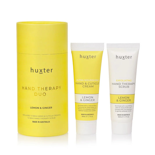 HUXTER : Hand Therapy Duo - Lemon & Ginger