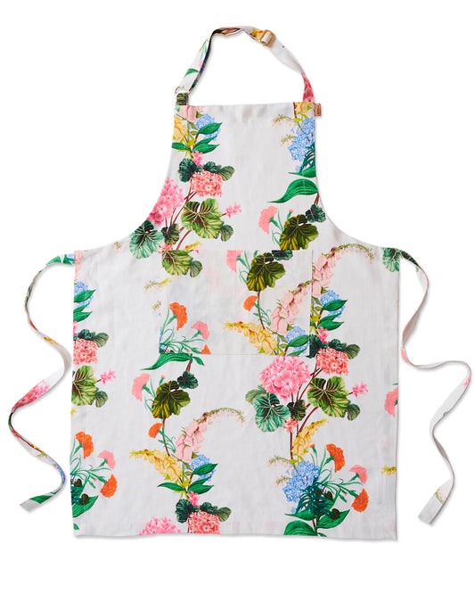 KIP & CO : Linen Apron - Bouquet Beauty