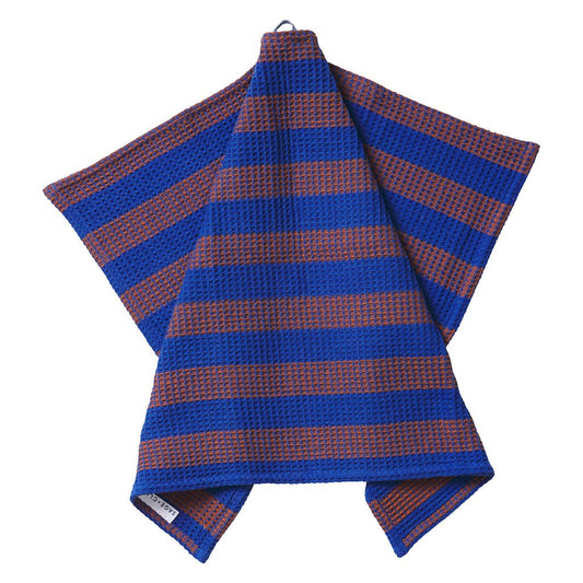 SAGE x CLARE : Zelia Stripe Tea Towel - Lapis