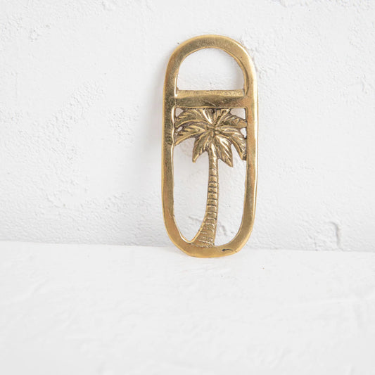 HOLIDAY HOME : Palm Cove Bottle Opener - Brass