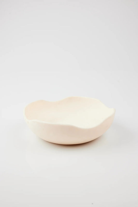 HOLIDAY HOME : Allegra Bowl - Medium Off White