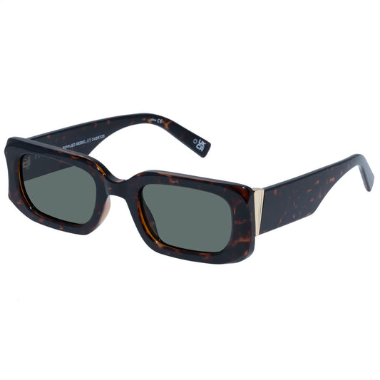 Le Specs: Rippled Rebel - Tort Sunglasses