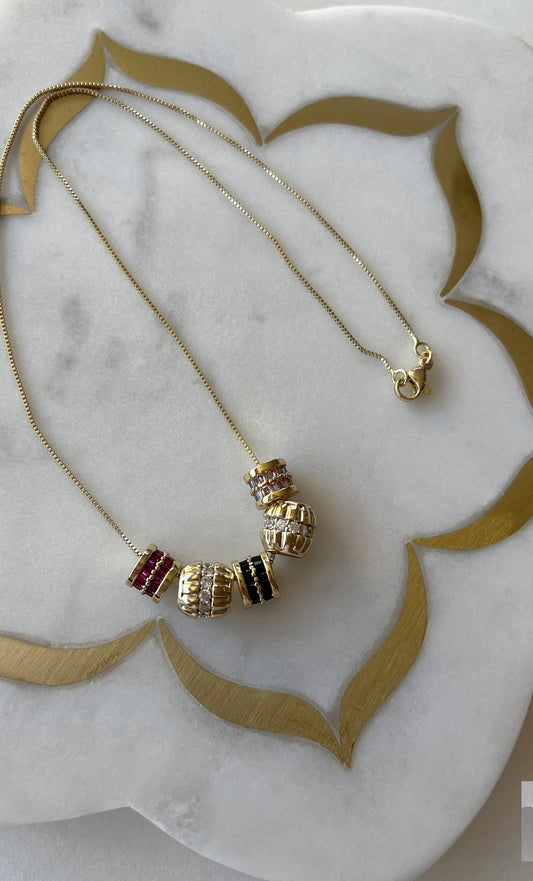 TUNIK : Jewel’s Of The Night Gold - Necklace