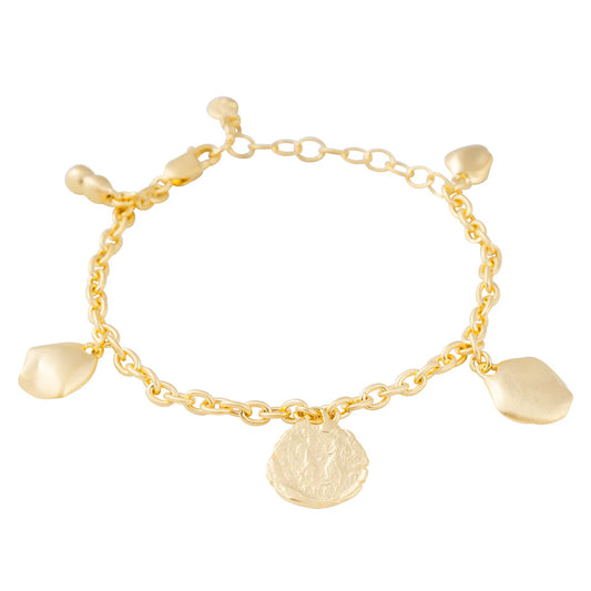 FAIRLEY : Gold Nomad Trinket Bracelet