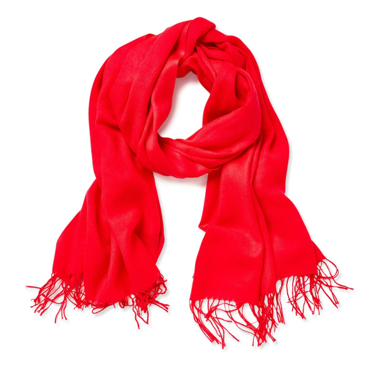 THE SCARF COMPANY: Red Merino Wool - Scarf