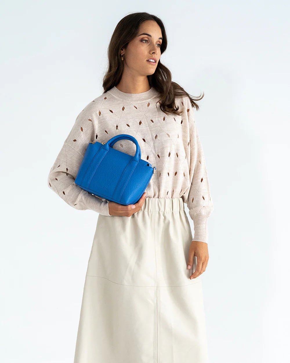 ELMS+KING : Baby Messina Tote - Blue