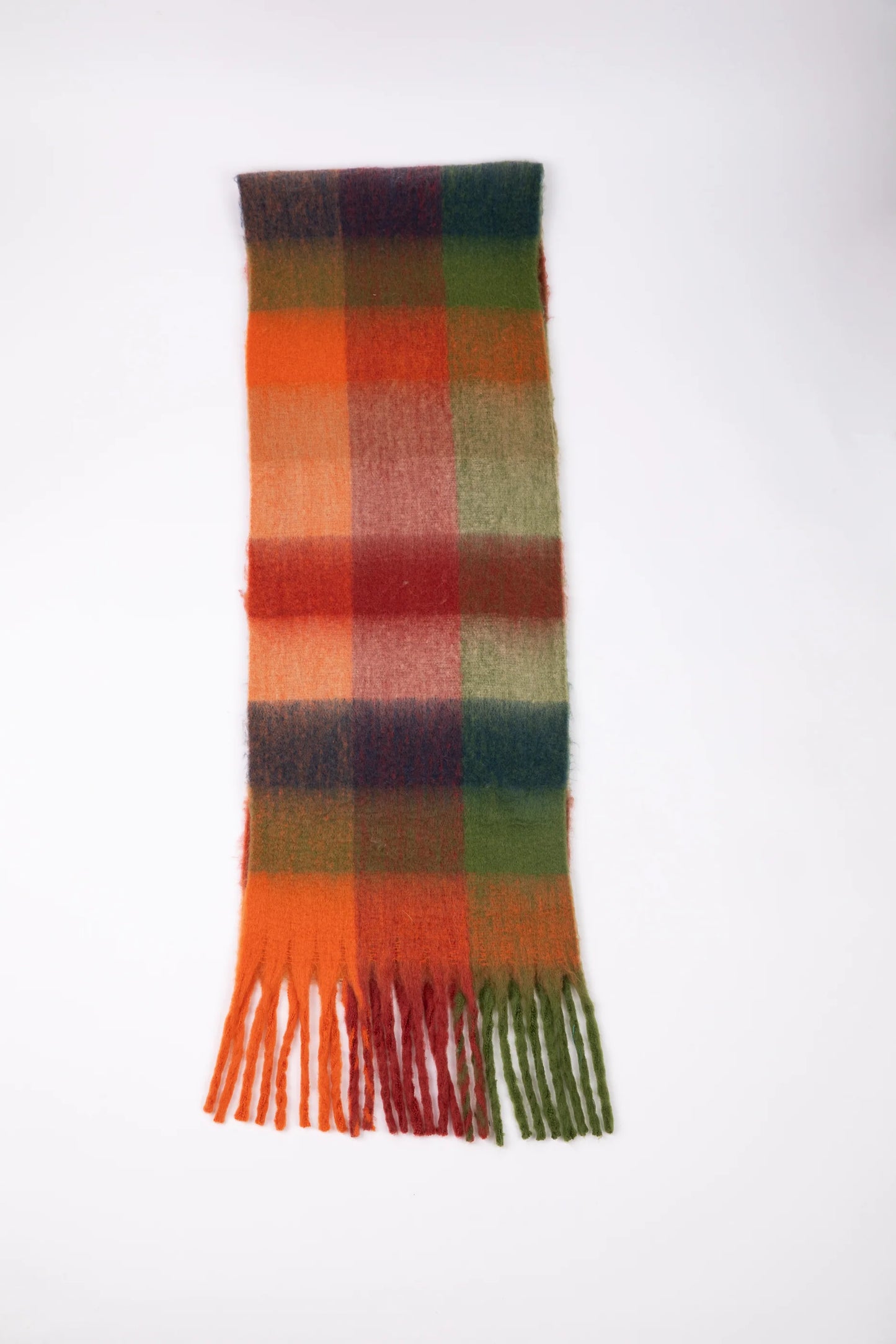 HOLIDAY: Cruz Green/Orange - Scarf