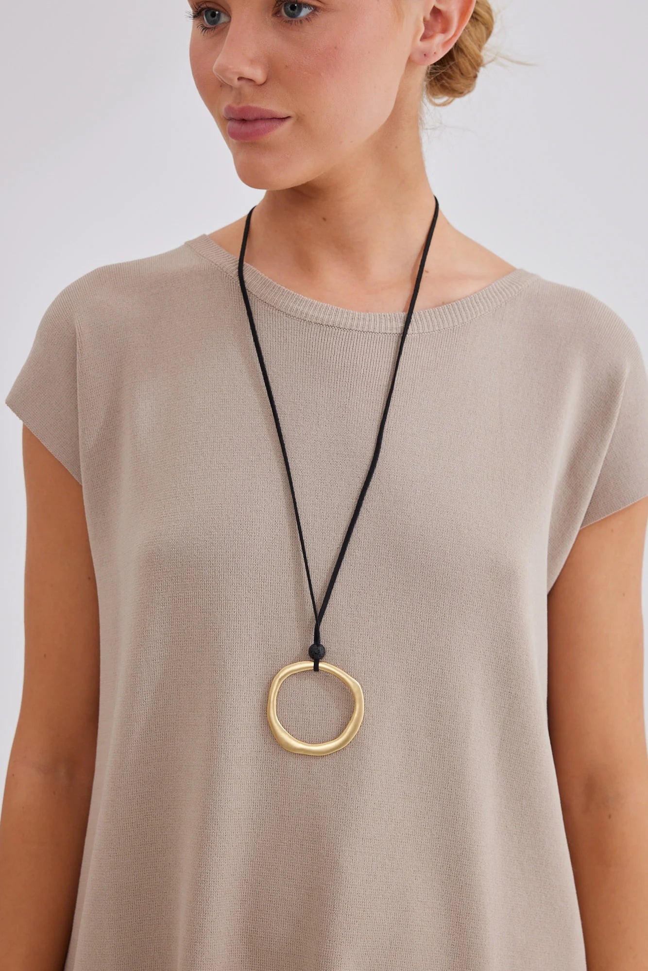 HOLIDAY: Gold & Black Andros - Necklace