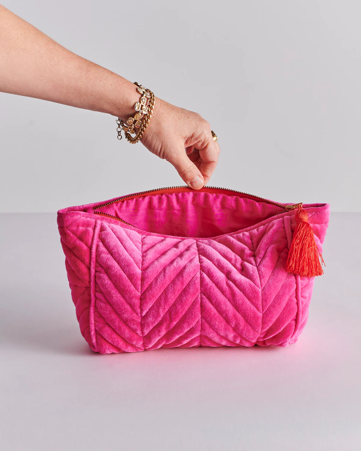 KIP & CO: Me And You Velvet - Toiletry Bag