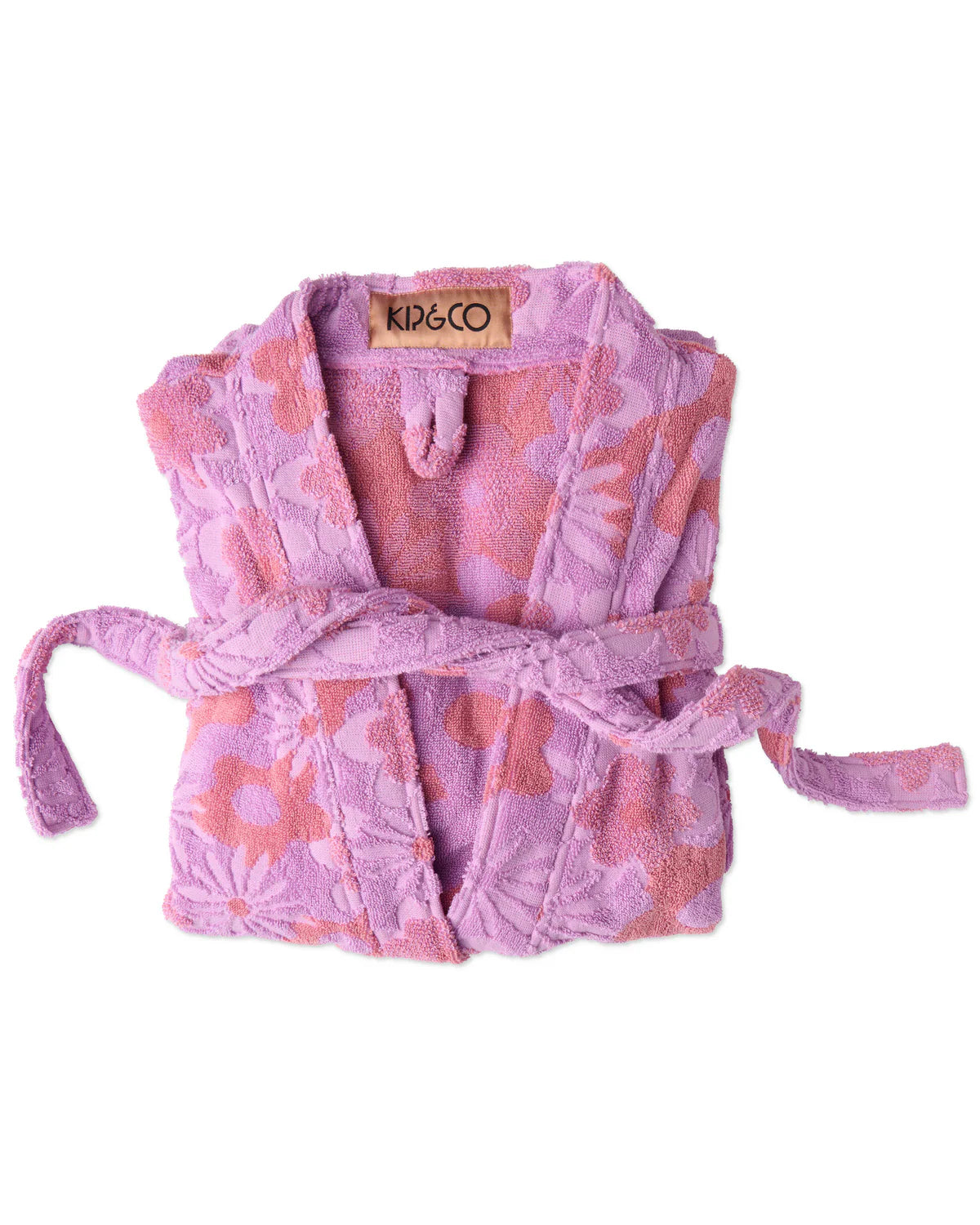 KIP & Co: Peach Fleur Terry - Bathrobe