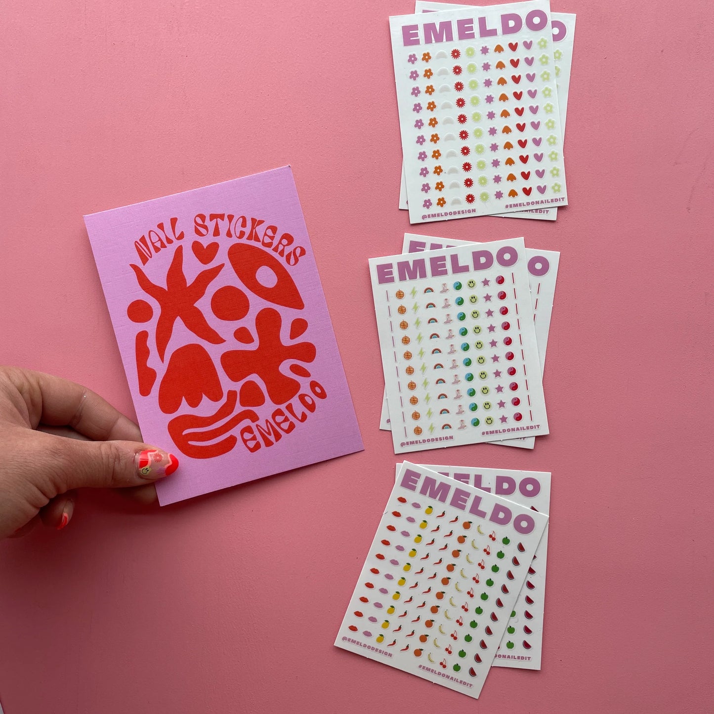 EMELDO : Nail Stickers - Pack