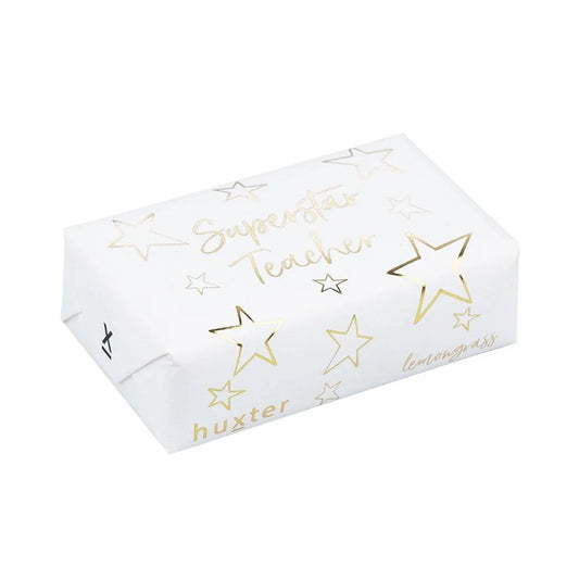 HUXTER : Superstar Teach Gold Foil - Wrapped Soap