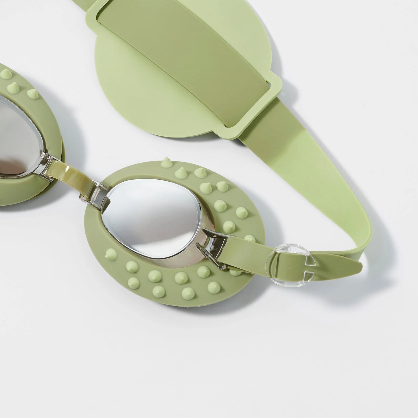 SUNNYLIFE : Kids Swim Goggles - Cookie the Croc Khaki