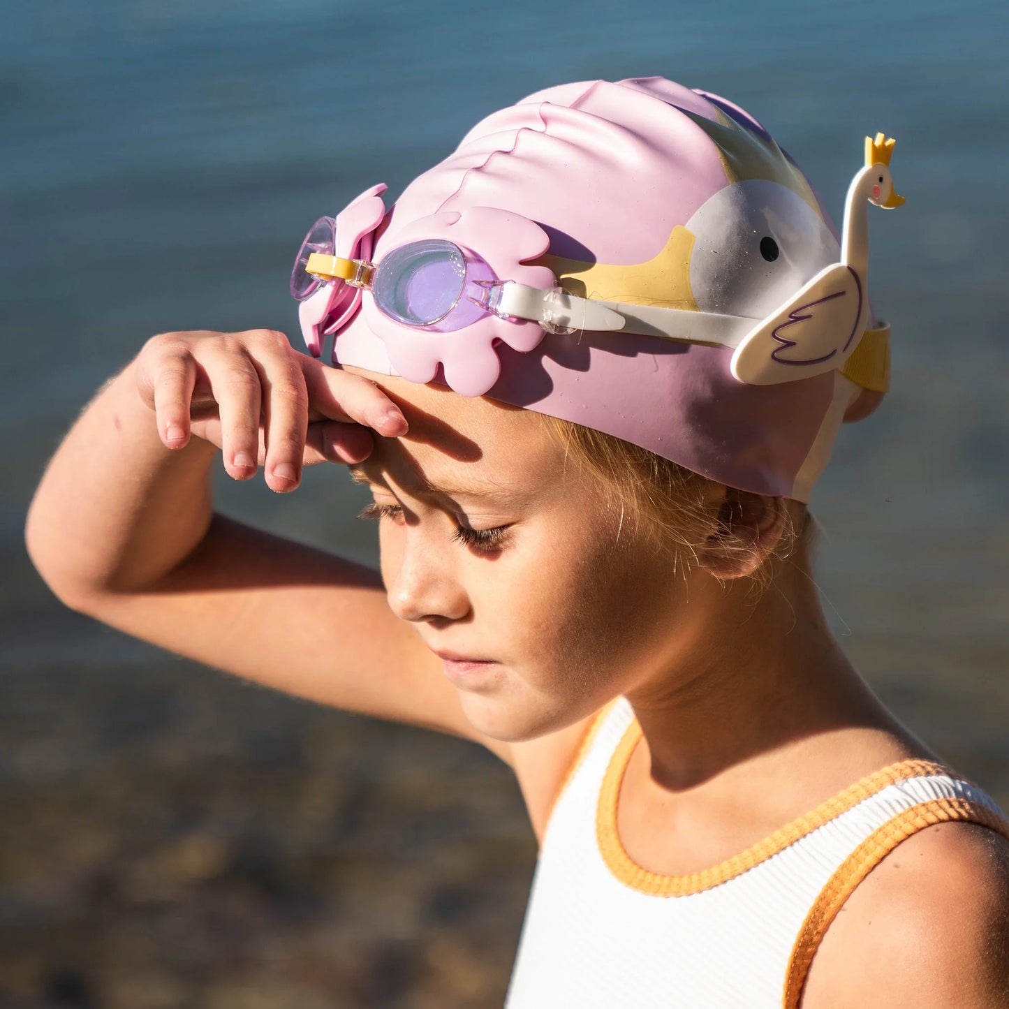 SUNNYLIFE : Kids Swim Goggles - Princess Swan