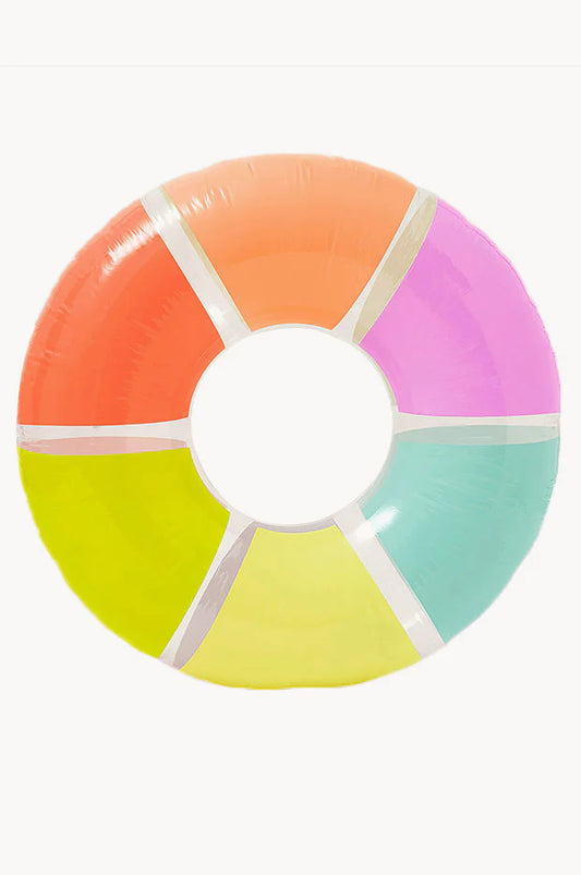 SUNNYLIFE : Pool Ring - Rainbow Gloss