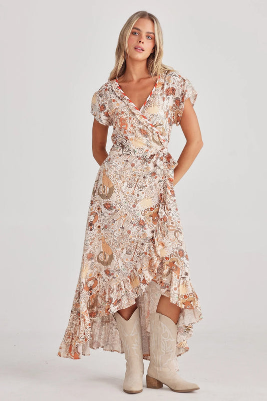 TALISMAN : Palm Springs Dress Wrap - Zodiac