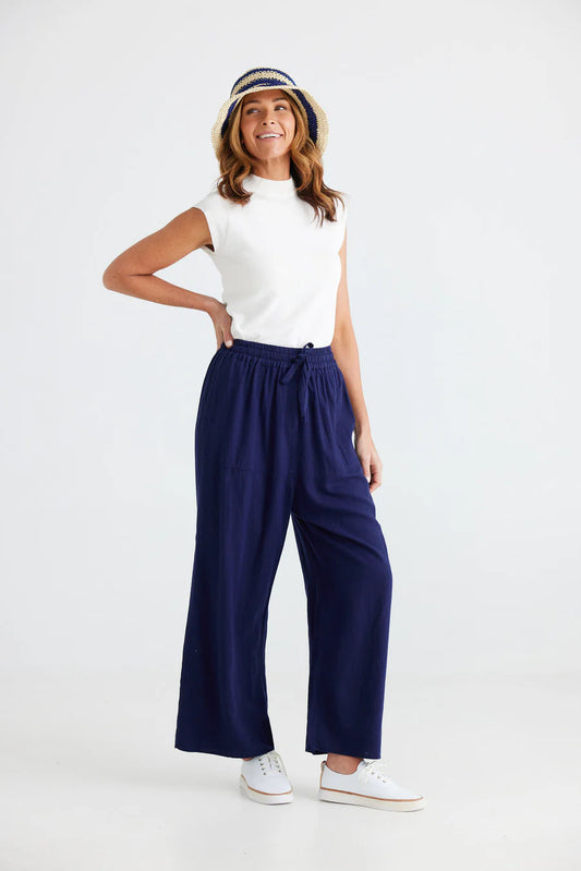 BRAVE+TRUE : Sunny Days Navy - Pants