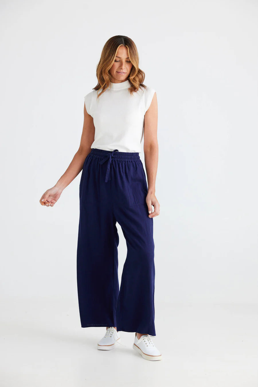 BRAVE+TRUE : Sunny Days Navy - Pants