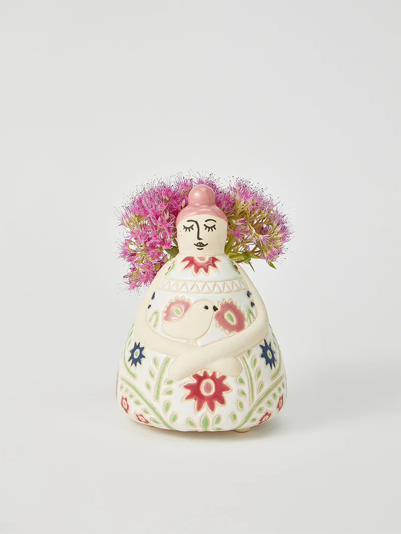 JONES & CO : Nonna Multi Floral - Vase