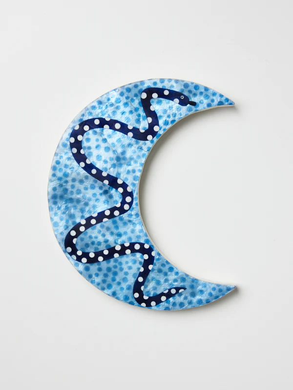 JONES & CO : Signal Blue Moon - Wall Art