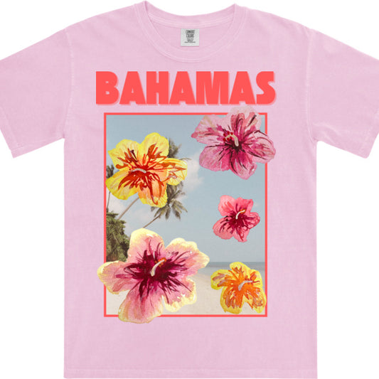 MAKU THE LABEL : Bahamas Full Length Pink - T-Shirt