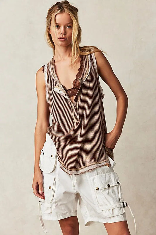 FREE PEOPLE :  Love Language Tank - Oatmeal